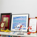 ドクターヘリ内部の様子